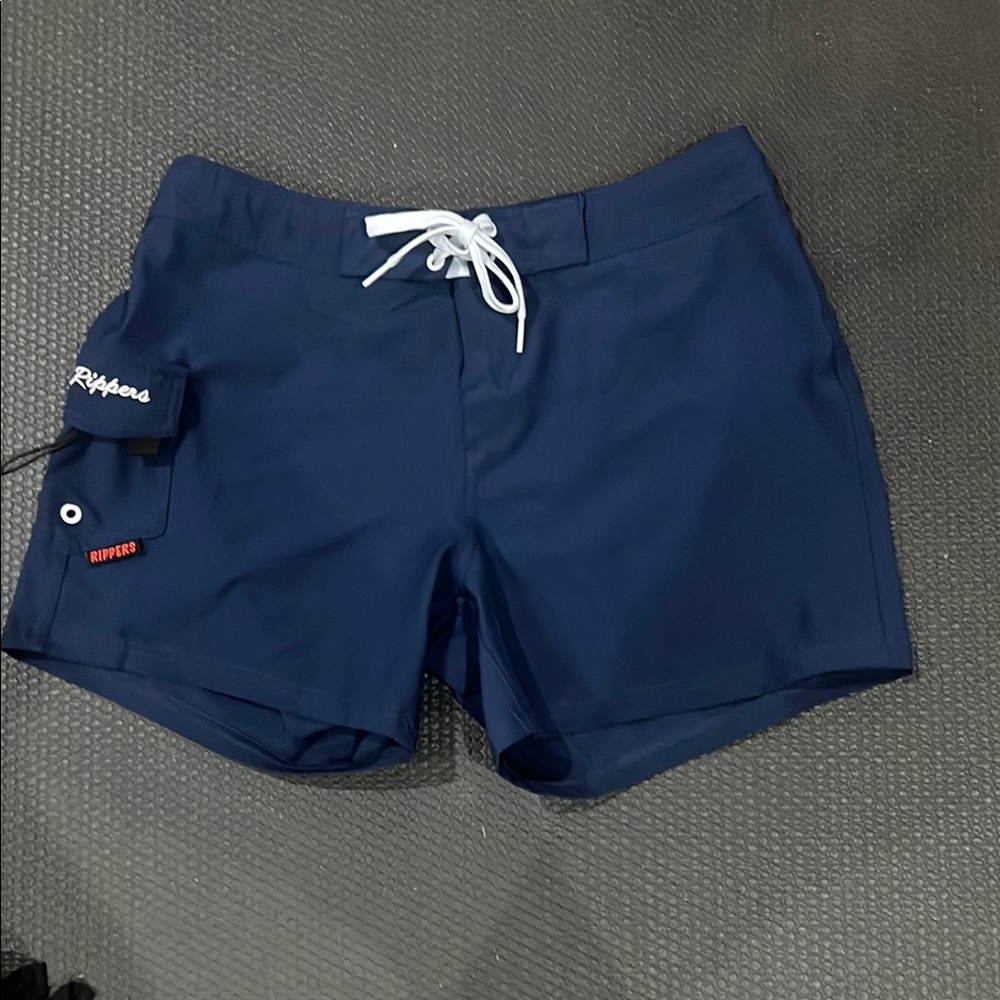 MAUI RIPPERS  Navy Blue Swim Shorts